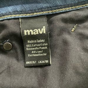 Mavi low-rise flair jeans